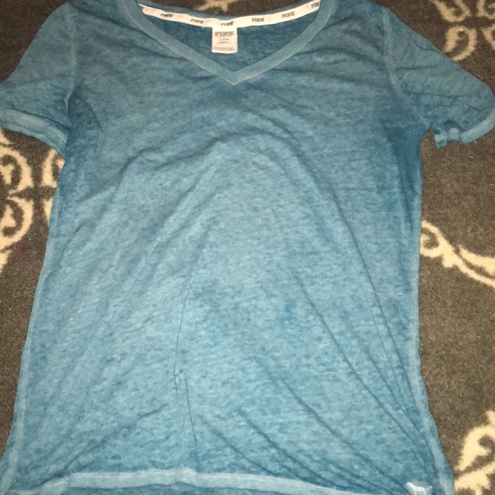 blue PINK shirt